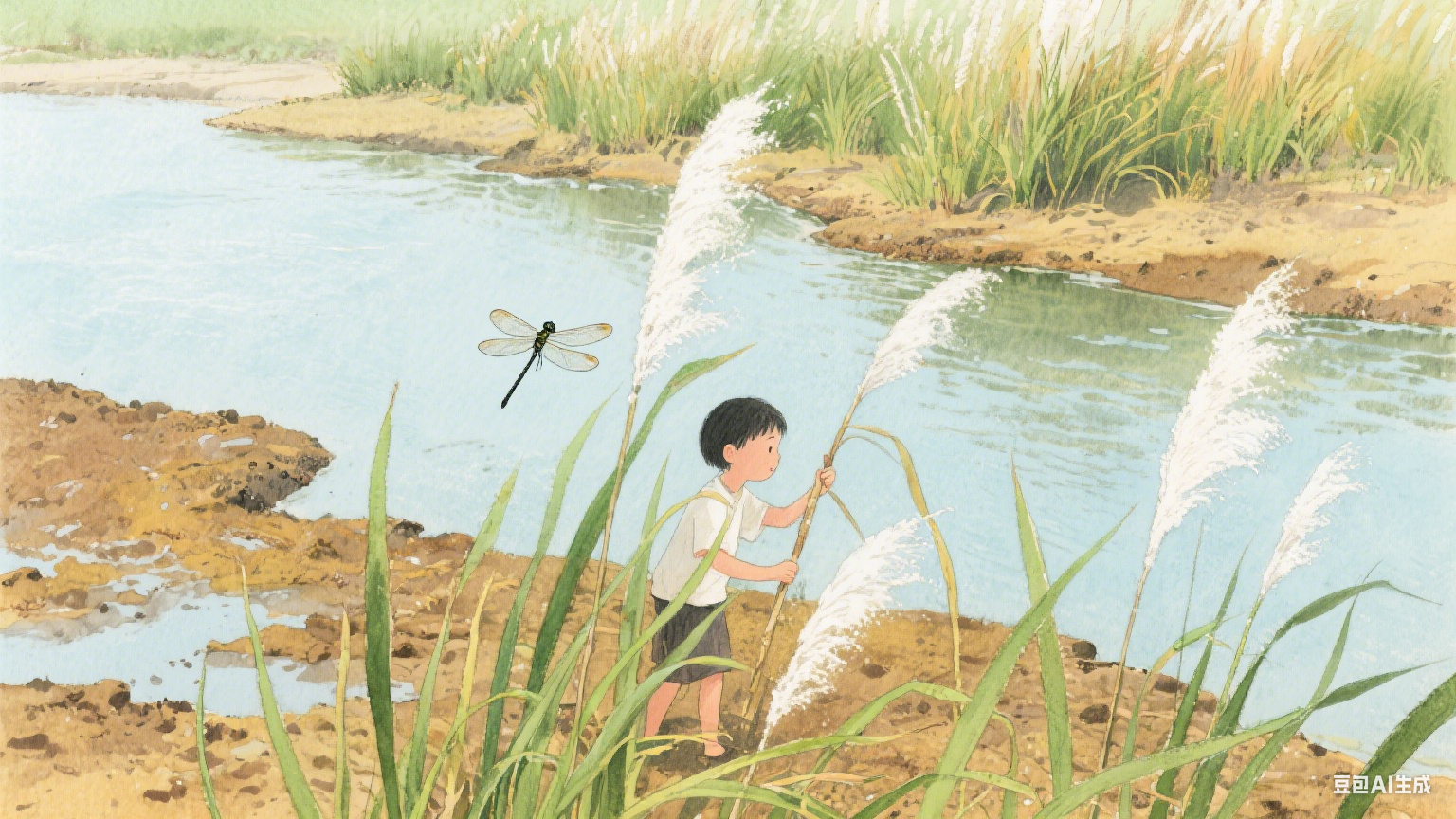 中游记事：河与岸的温柔絮语