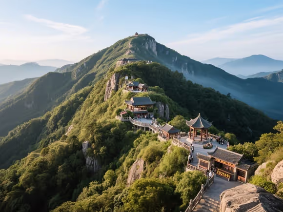 于山上有什么景点