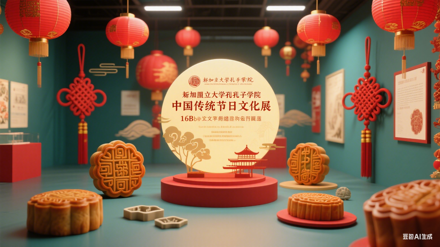 新加坡国立大学孔院举办 “中国传统节日文化展” 感受中华民俗魅力