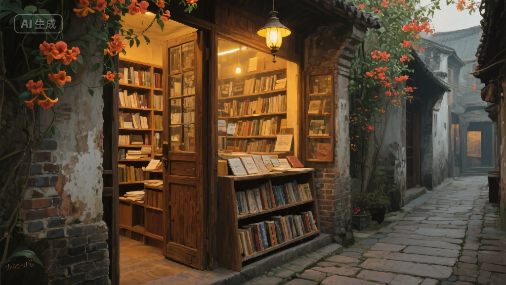 旧书店里的时光褶皱