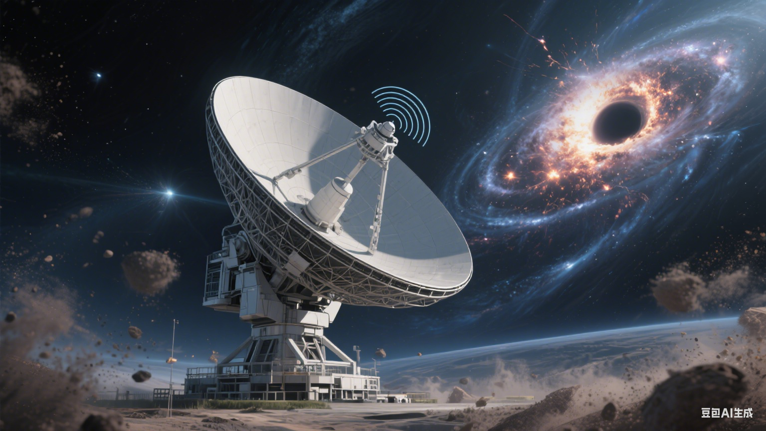 射电望远镜：捕捉宇宙悄悄话的 “超级耳朵”