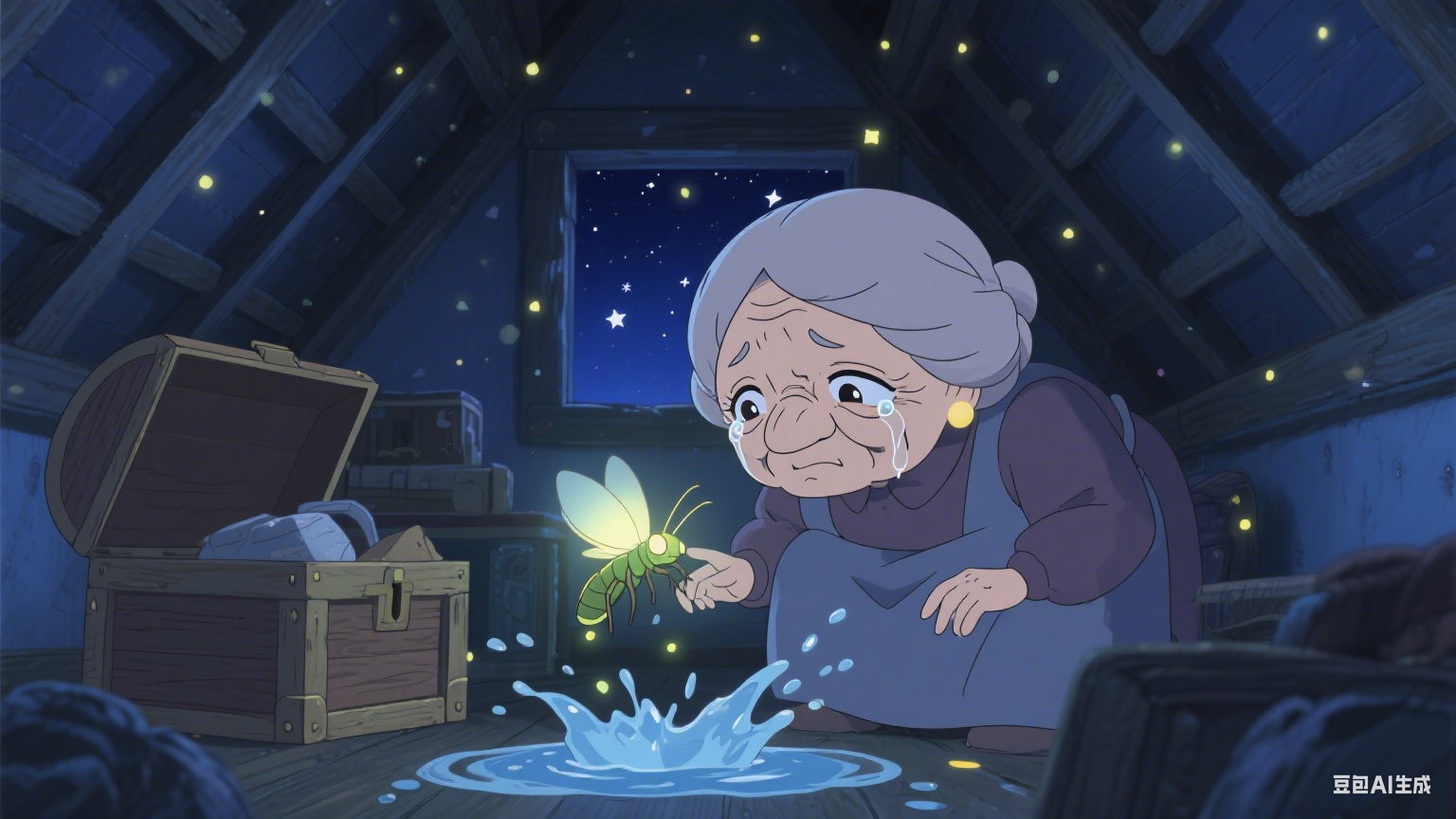 萤光织就的旧梦