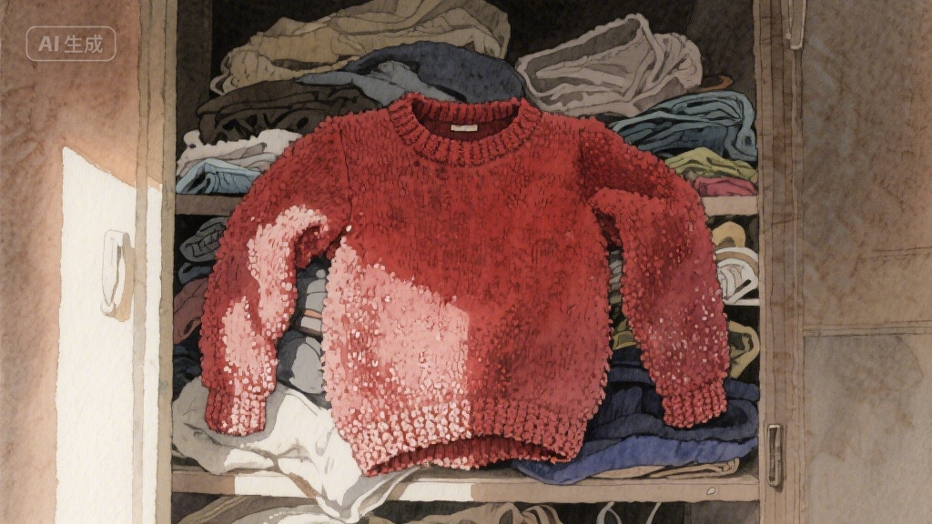 那件起球的旧毛衣，藏着我整个青春的暖