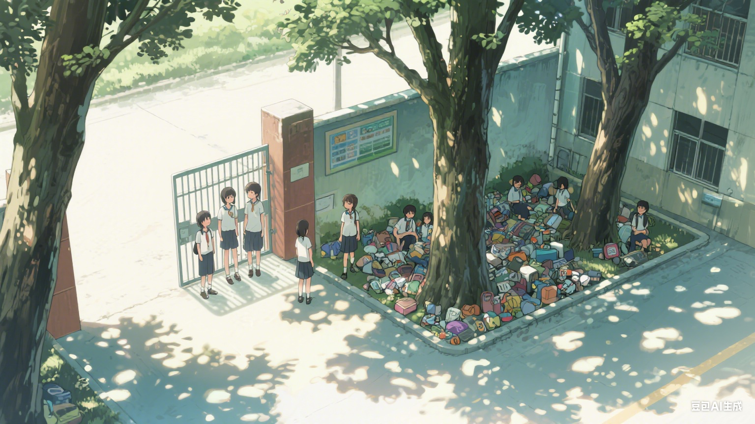 校门口的秘密基地