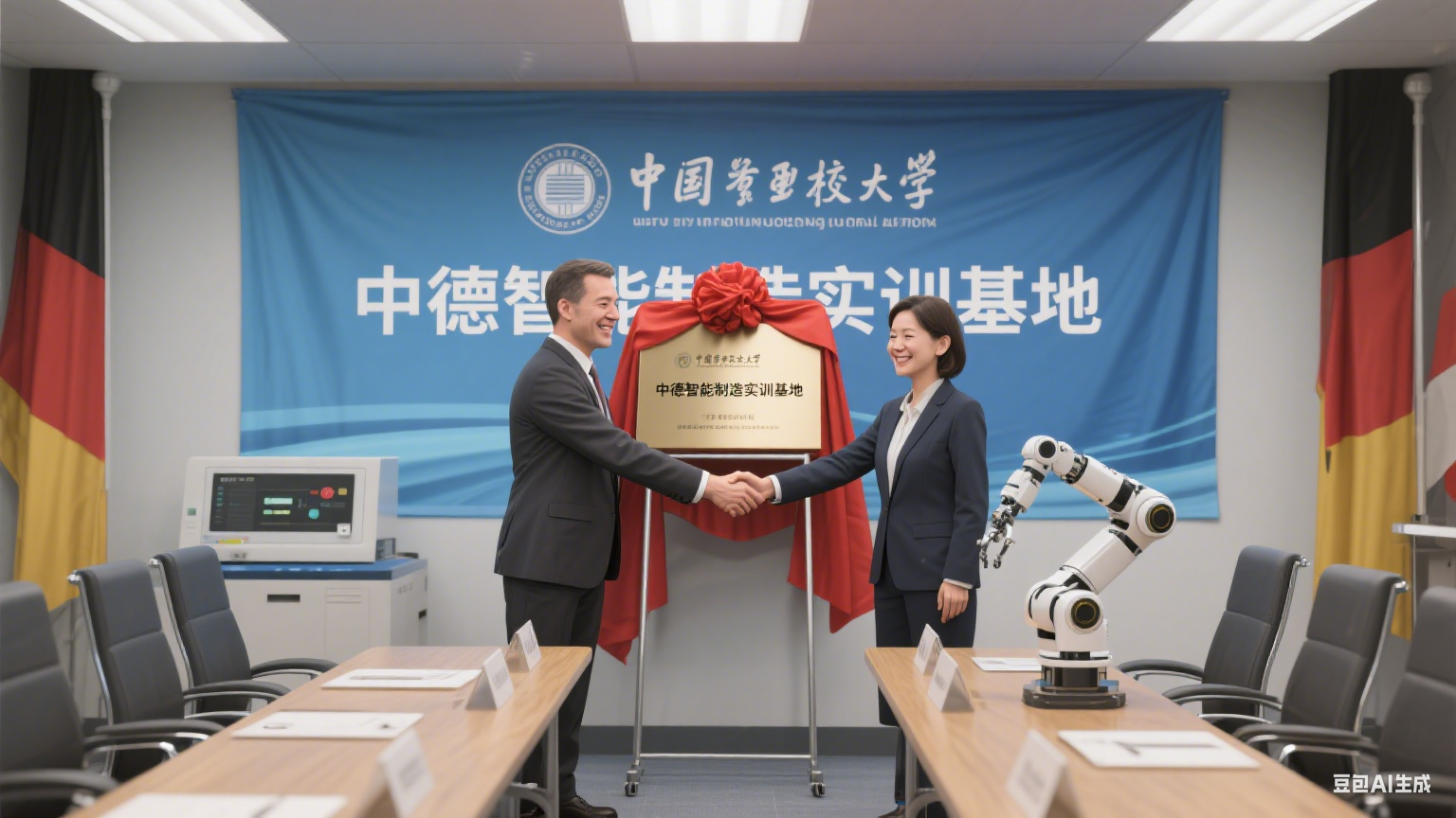 南邦皇家大学与德国慕尼黑应用技术大学合作 共建智能制造实训基地