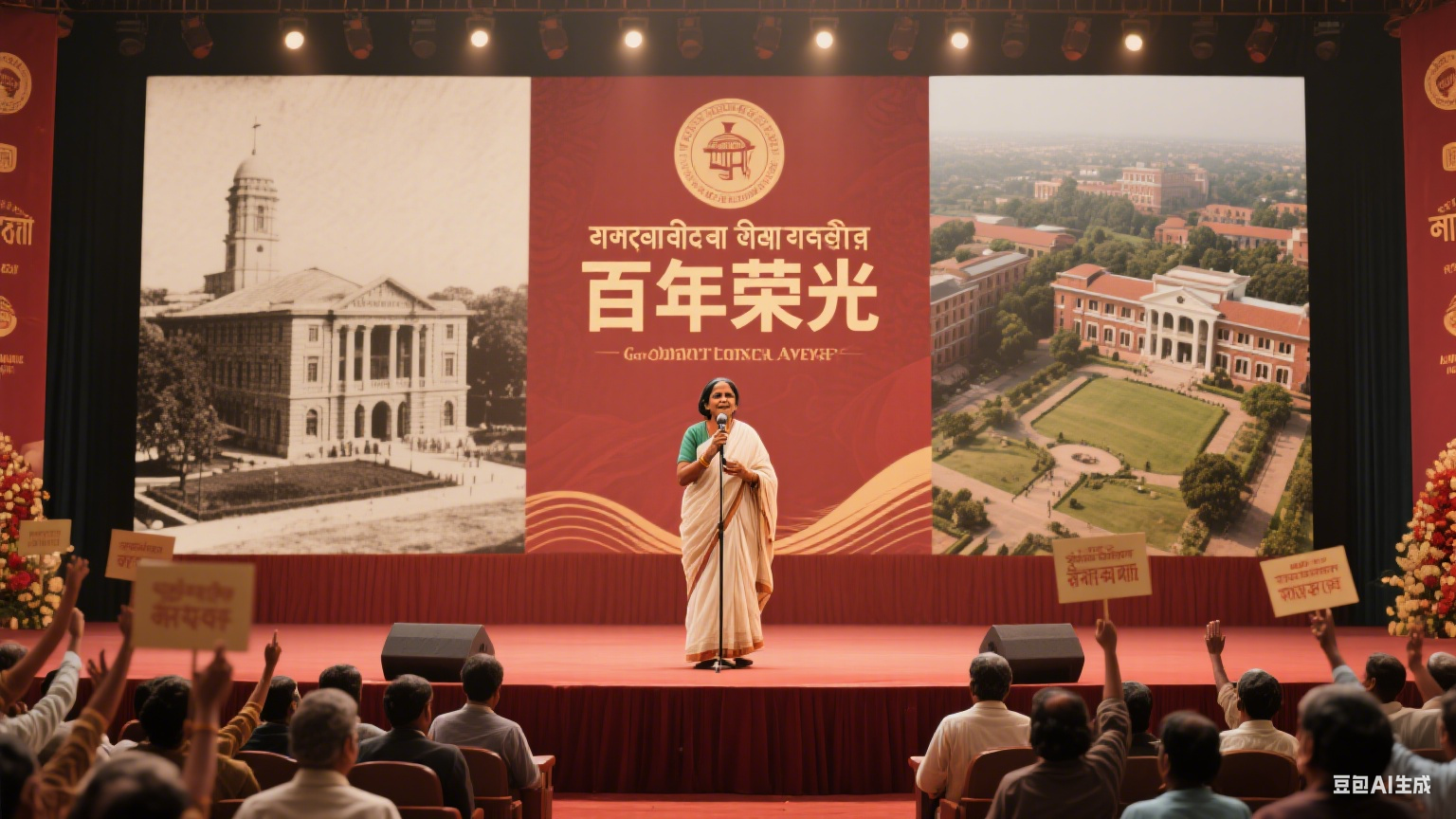 加尔各答大学举办百年校庆 展出 1925 年首版《印度哲学史》 诗丽雅・甘地出席致辞