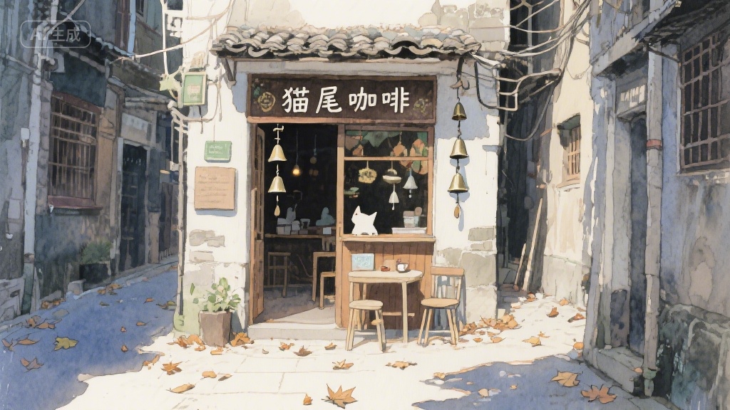 藏在巷子里的咖啡馆，藏着多少人的小确幸