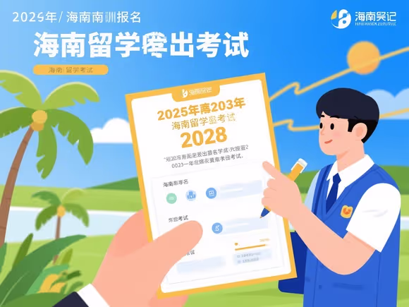 怎么报名海南留学考试