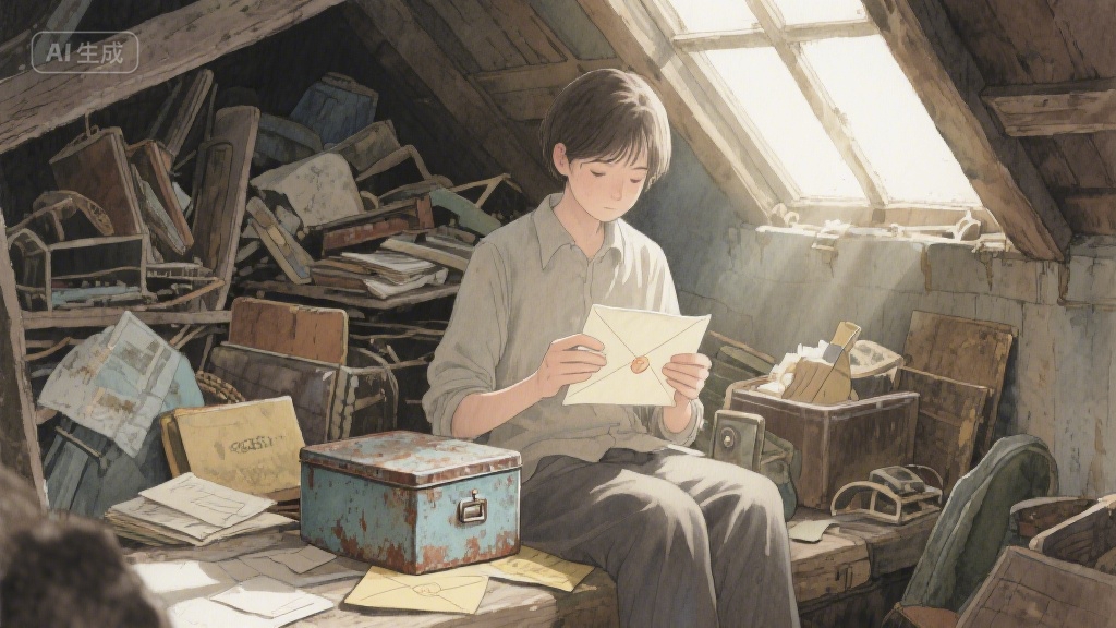 旧书信里的时光褶皱