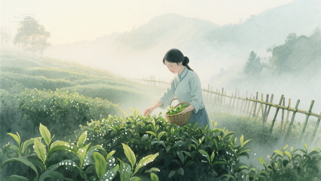 茶事三叠：春山、沸泉与旧年月光