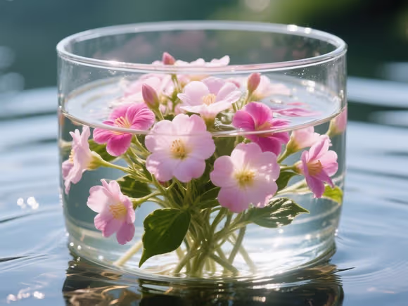可以在水里养的花