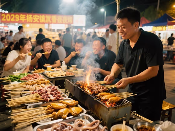 乐陵烧烤地摊哪里好玩