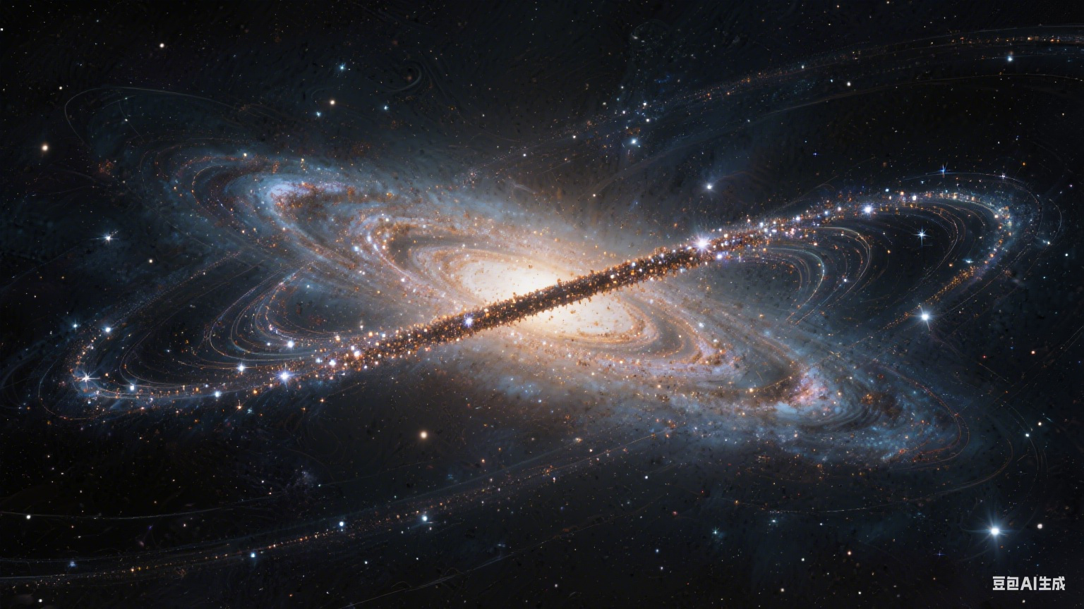 宇宙中的光带舞者：探秘棒旋星系的奥秘