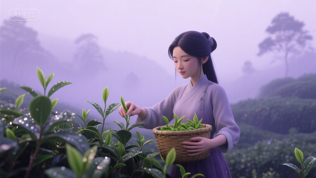 茶事三叠：春山叶底藏月光