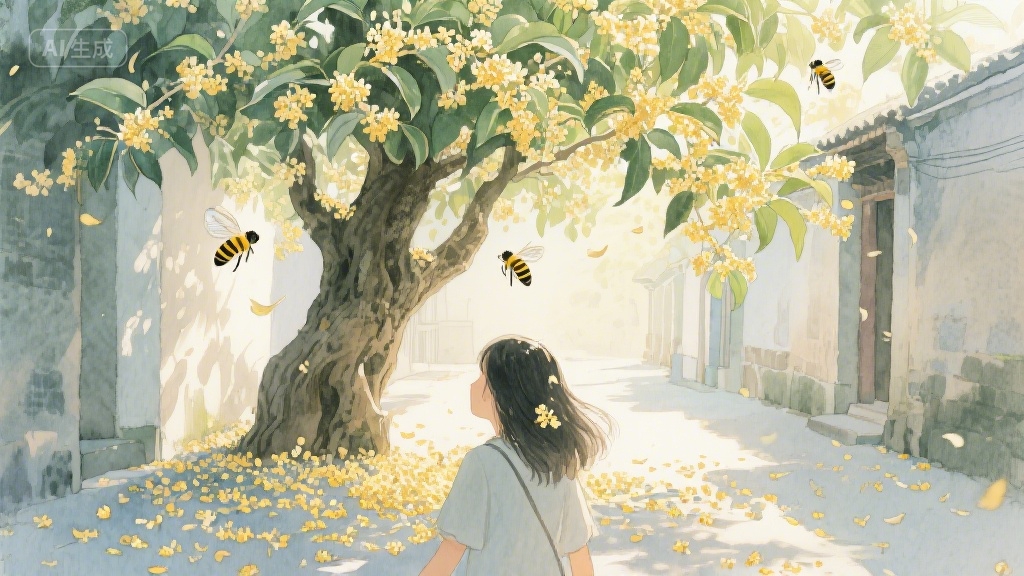 桂香漫过旧光阴