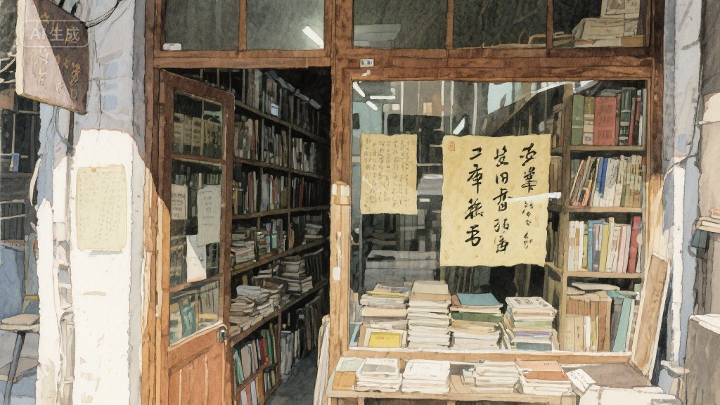 巷子里的旧书店,藏着多少不为人知的温柔