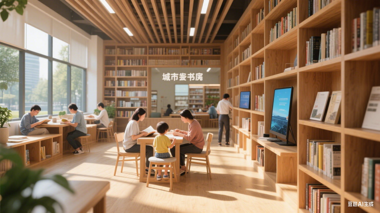 城市书房：点亮都市生活的文化灯塔
