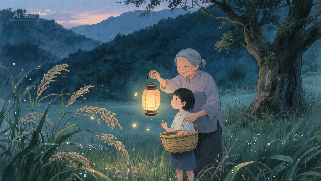 流萤渡夏：藏在暮色里的星子