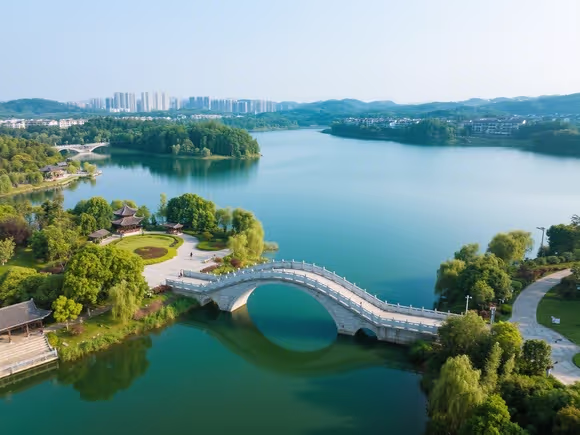 岳池龙湖公园景点有哪些