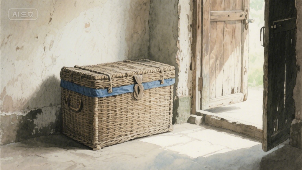 外婆的旧藤箱，藏着我整个童年的暖