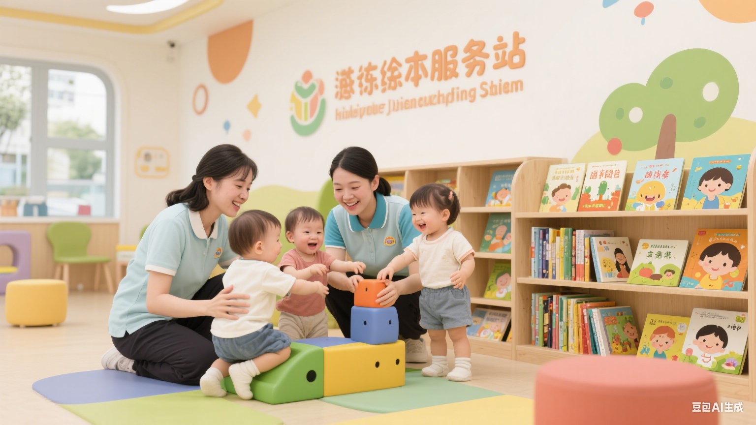 学前教育学院开设 “社区托育服务站” 年服务婴幼儿家庭 300 余户