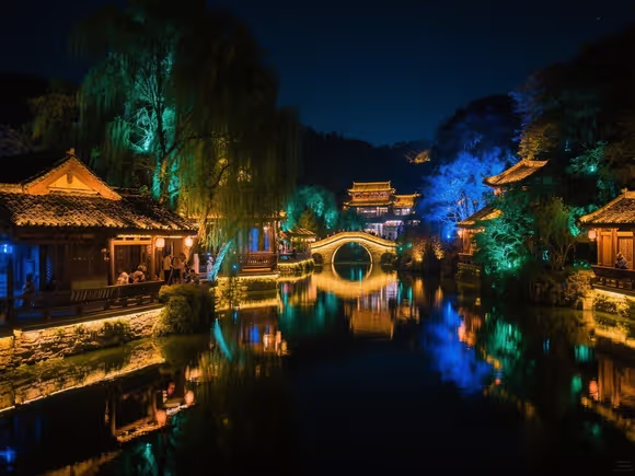 成都附近夜景区哪里好玩