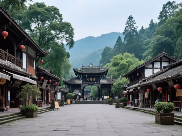 青城山古镇有哪些景点