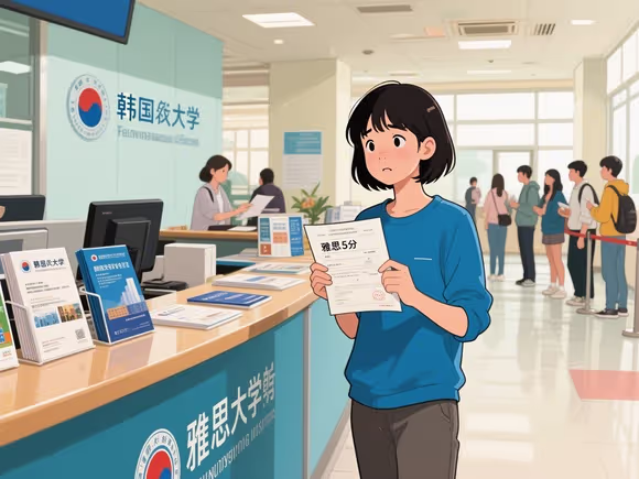 雅思五分能留学韩国吗