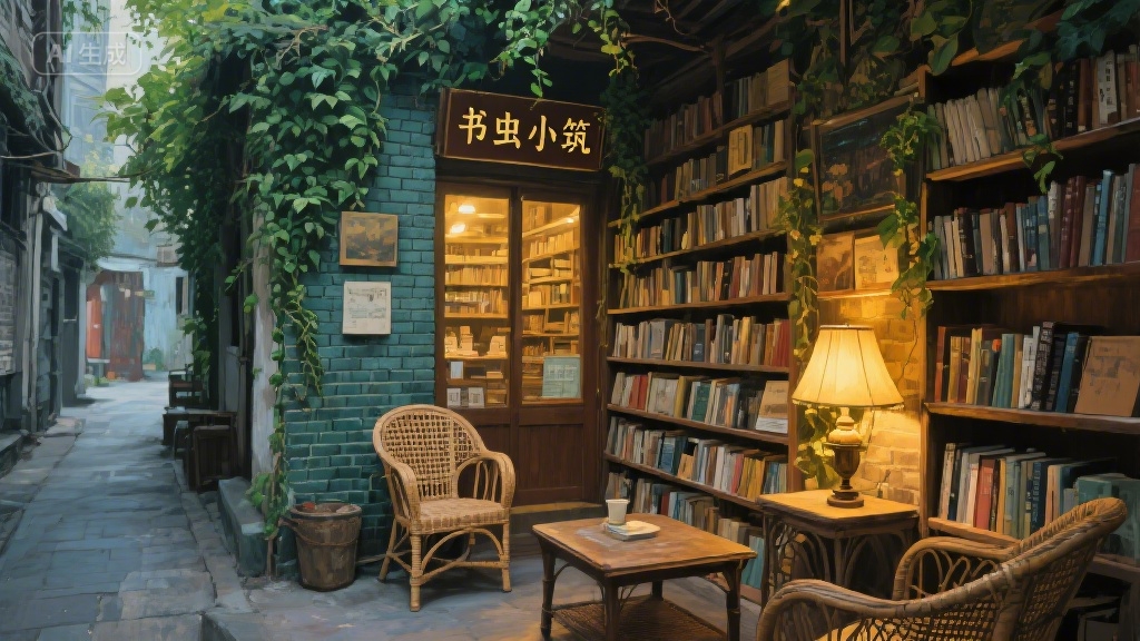 巷子里的旧书店：藏着时光的褶皱与惊喜