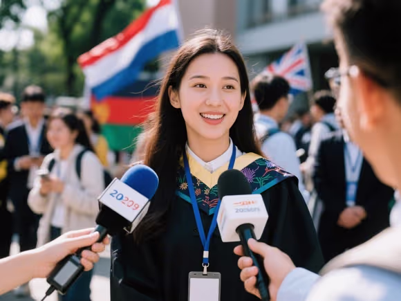 怎么采访外国留学生