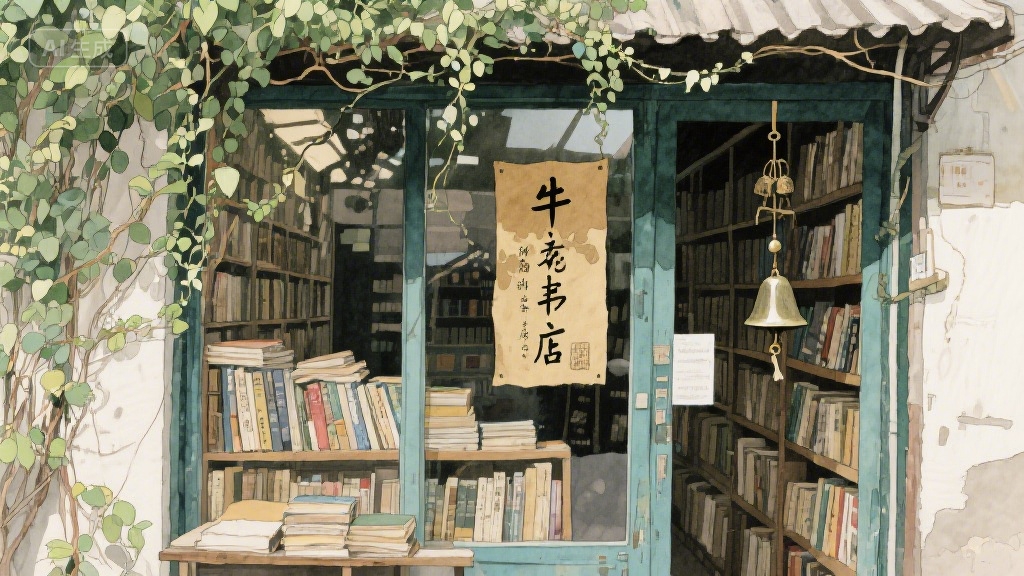 巷子里的旧书店，藏着城市最温柔的时光