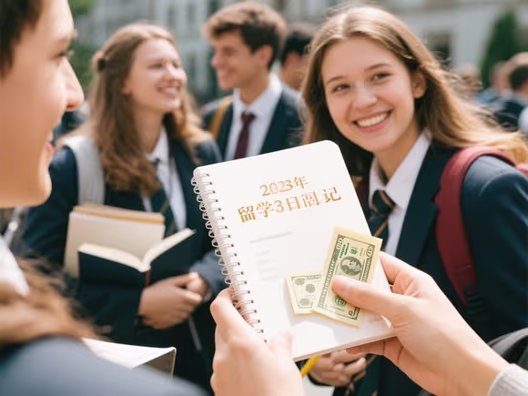 留学日记赚钱吗是真的吗