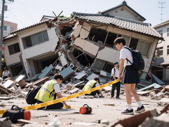 日本留学遇到地震怎么办