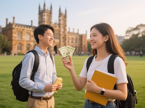 上海出国留学可以省钱吗