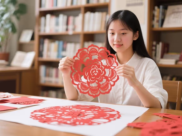 留学能走剪纸特长吗女生
