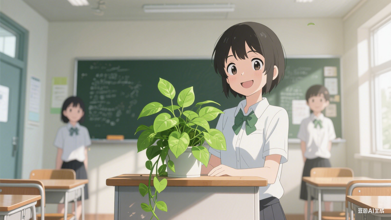 教室里的光，比课本厚