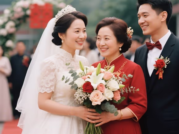 姑姑结婚送什么花