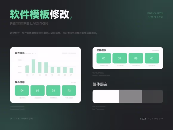 电脑软件模板修改
