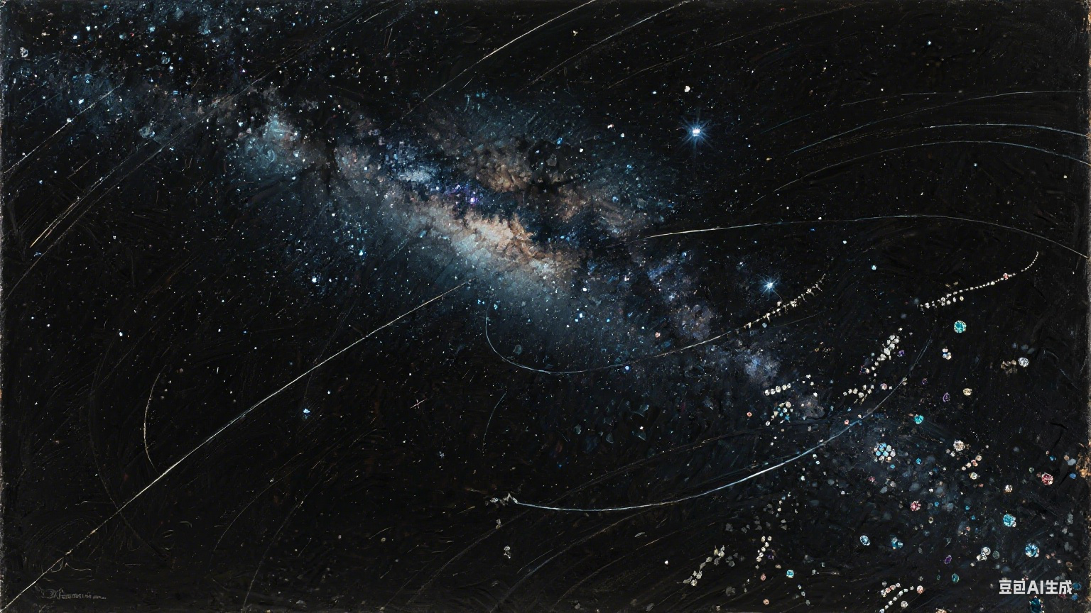 夜空中的银河流痕:我与星轨的那些不眠夜
