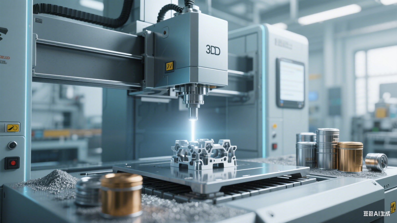 金属 3D 打印:把 “钢铁幻想” 捏成现实的黑科技