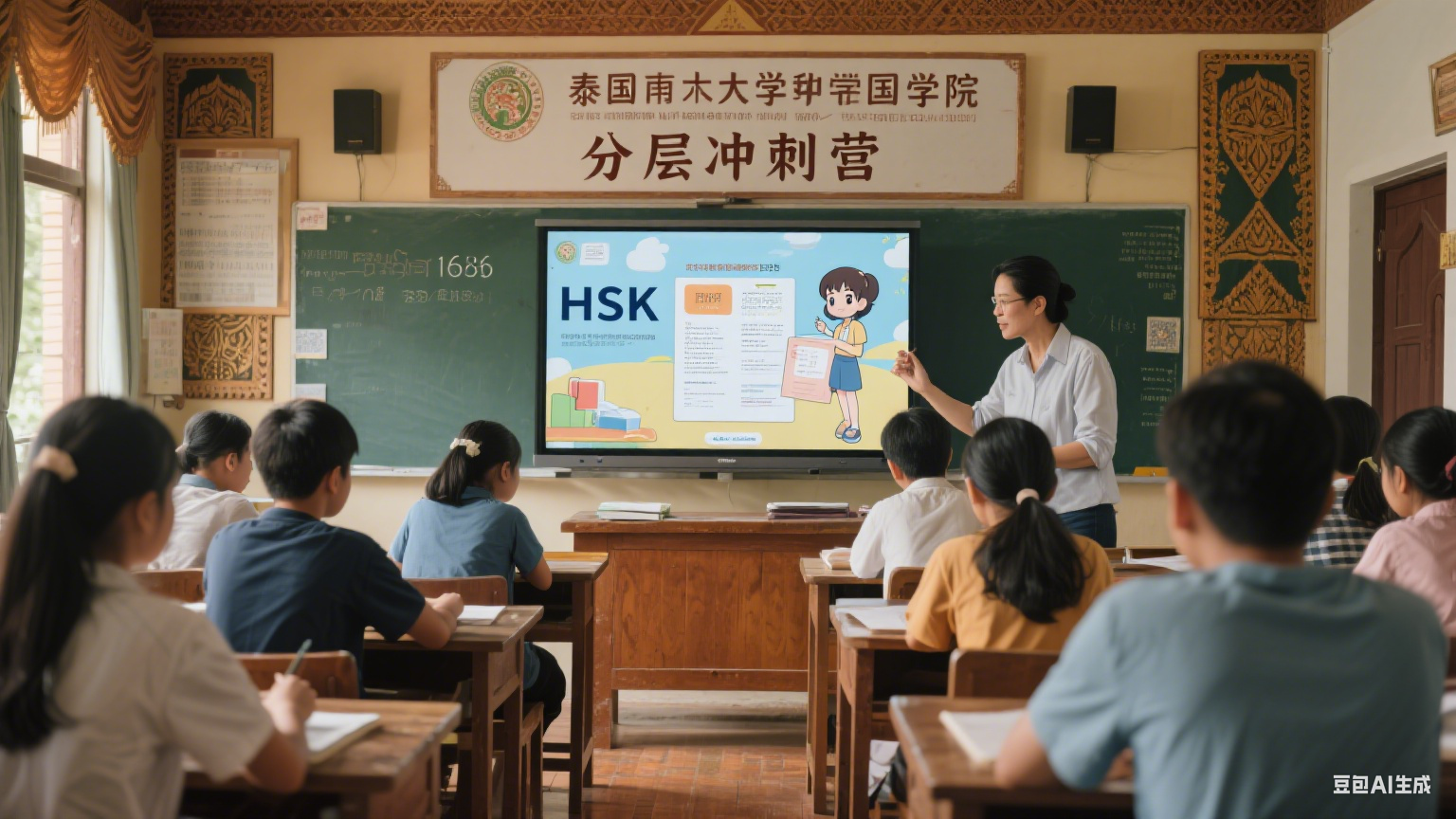 泰国清迈大学孔子学院推出 HSK 考前冲刺营 校企合作助力学生就业