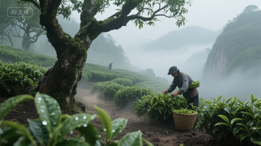 茶事三叠:春山、沸泉与旧年雪