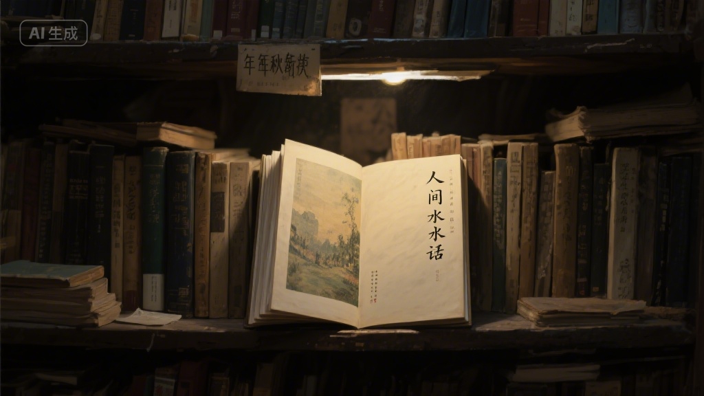 旧书褶皱里的时光絮语