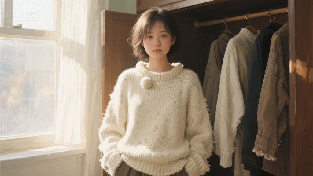衣柜深处的旧毛衣，藏着我整个冬天的暖