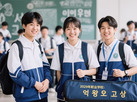 职校怎么去韩国留学生