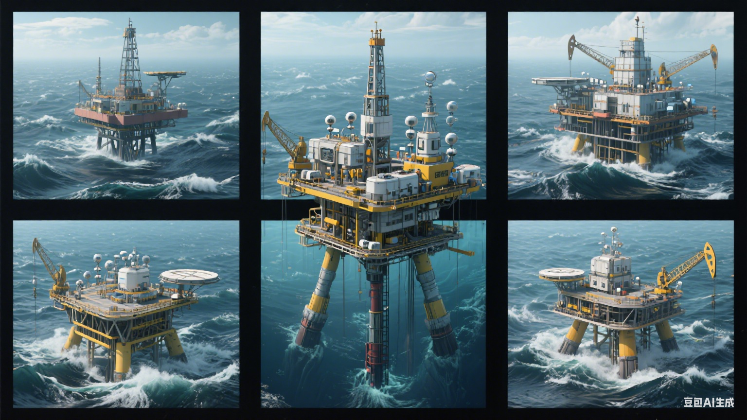 大海上的 “钢铁城堡”：海洋平台里的那些事儿