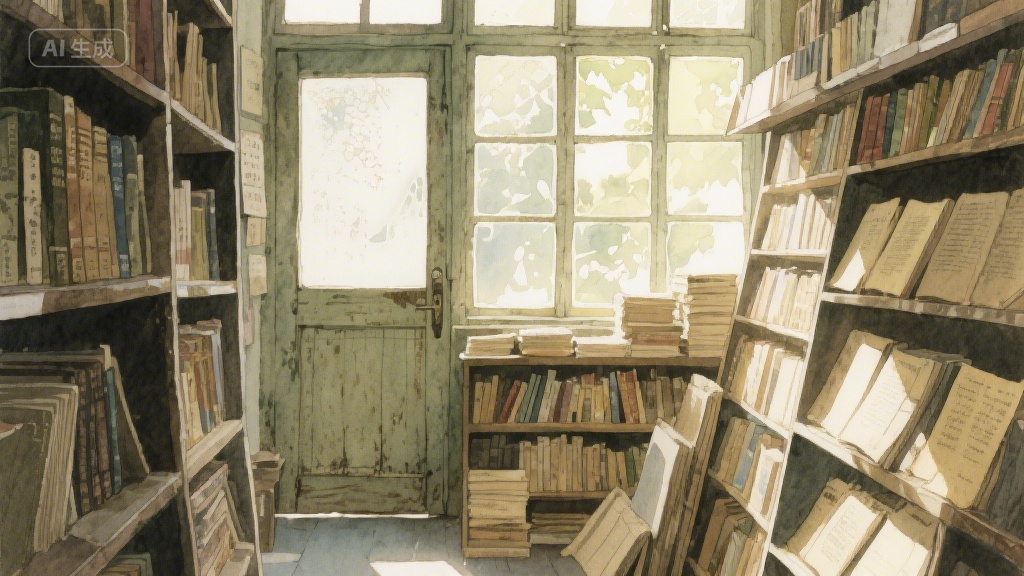 城市褶皱里的时光容器：旧书店的温柔与坚韧