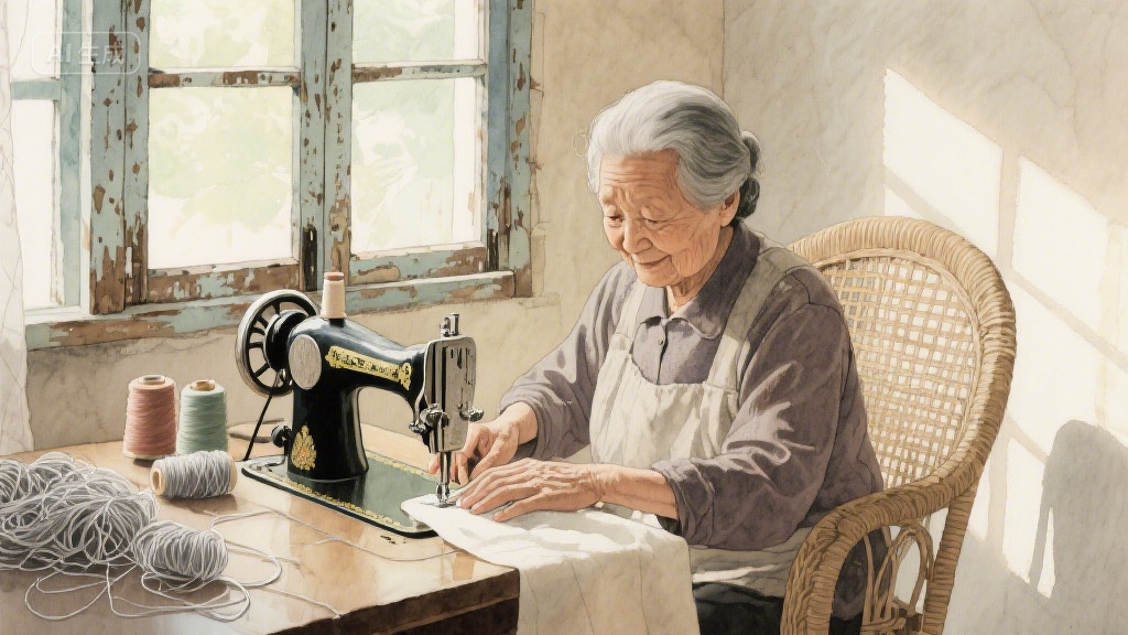 外婆的缝纫机：缝进时光里的暖