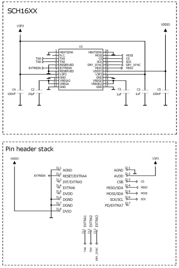 SCH1600 PCB circuit diagram
